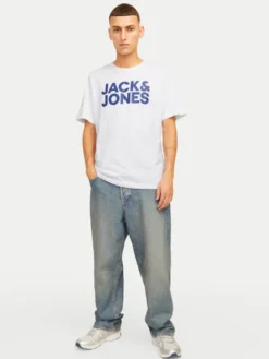 Jack & Jones Komplet t-shirtów Corp Logo 12191762 Kolorowy Slim Fit
