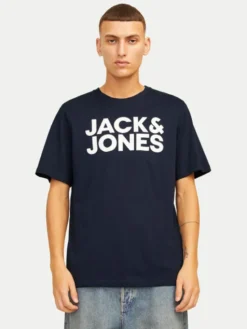 Jack & Jones Komplet t-shirtów Corp Logo 12191762 Kolorowy Slim Fit