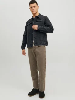 Jack & Jones Kurtka jeansowa Jean 12223613 Czarny Regular Fit