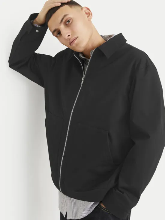 Jack & Jones Kurtka przejściowa Winson Worker 12268717 Czarny Regular Fit