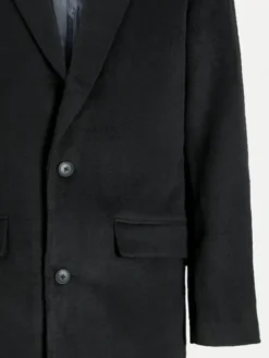 Jack & Jones Płaszcz przejściowy Hays 12258389 Czarny Regular Fit