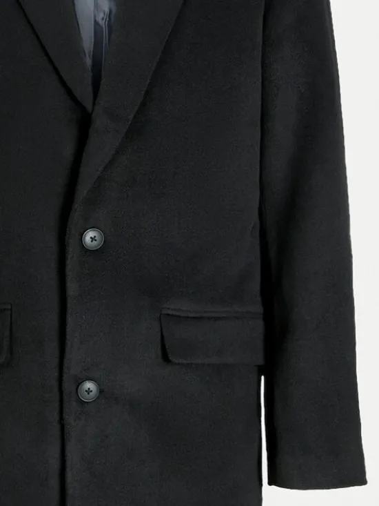 Jack & Jones Płaszcz przejściowy Hays 12258389 Czarny Regular Fit