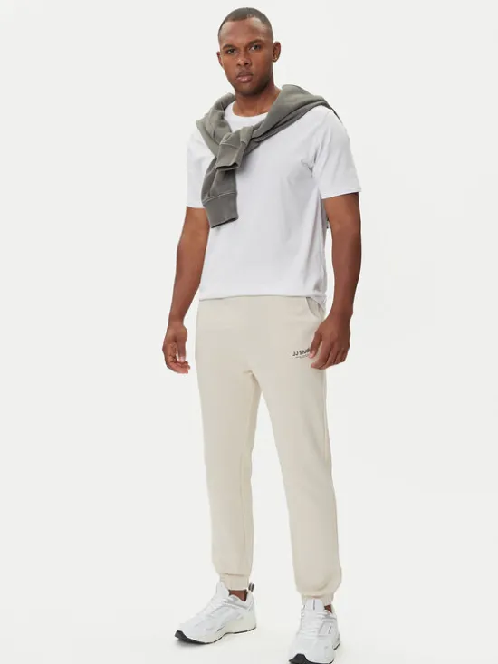 Jack & Jones Spodnie dresowe Kane Soho 12278943 Beżowy Regular Fit