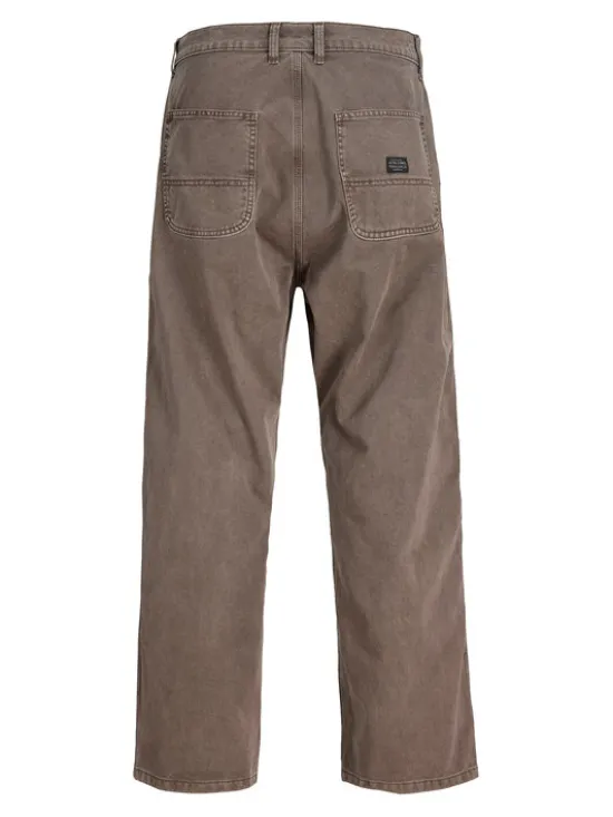 Jack & Jones Spodnie materiałowe Alex 12288528 Beżowy Baggy Fit