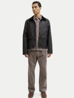 Jack & Jones Spodnie materiałowe Alex 12288528 Beżowy Baggy Fit