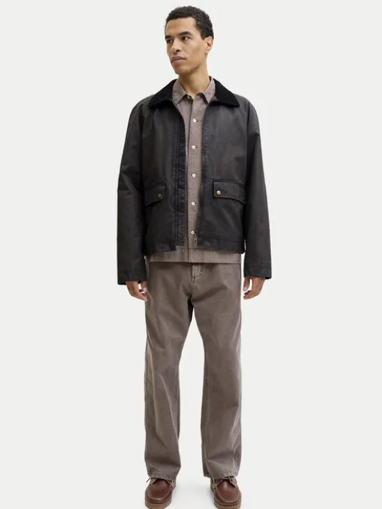 Jack & Jones Spodnie materiałowe Alex 12288528 Beżowy Baggy Fit