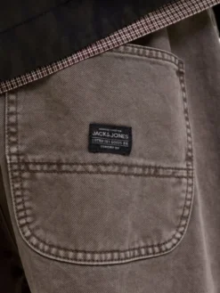 Jack & Jones Spodnie materiałowe Alex 12288528 Beżowy Baggy Fit