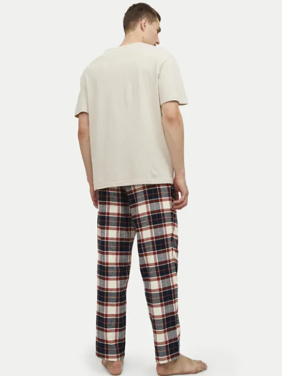 Jack & Jones Spodnie piżamowe Crimon 12182711 Kolorowy Regular Fit