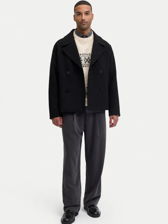 Jack & Jones Sweter Blumax 12286244 Beżowy Relaxed Fit