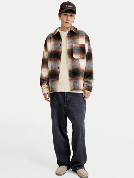 Jack & Jones Sweter Urban 12278942 Écru Relaxed Fit