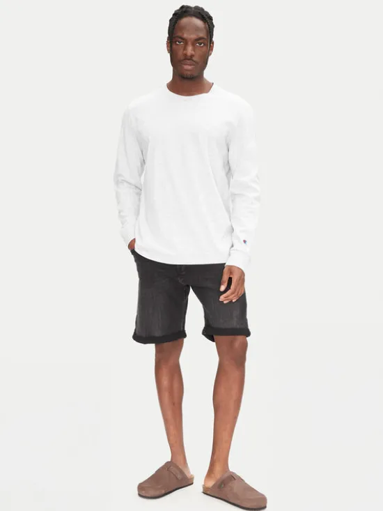 Jack & Jones Szorty jeansowe Rick 12269608 Czarny Regular Fit