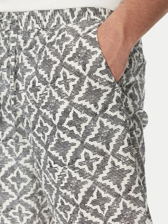 Jack & Jones Szorty materiałowe Jaiden 12277620 Szary Relaxed Fit