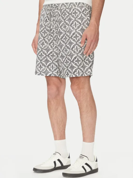 Jack & Jones Szorty materiałowe Jaiden 12277620 Szary Relaxed Fit