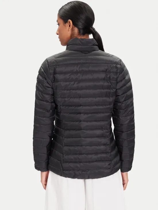 Jack Wolfskin Kurtka puchowa Pilvi 1207761 Czarny Regular Fit