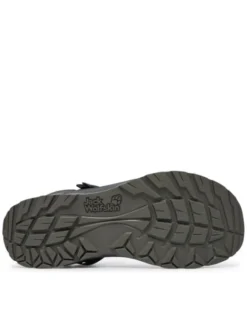 Jack Wolfskin Sandały Ridge A65589 Czarny