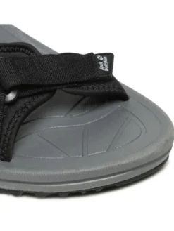 Jack Wolfskin Sandały Wave Breaker M 4052011 Czarny