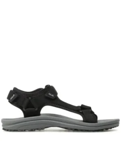 Jack Wolfskin Sandały Wave Breaker M 4052011 Czarny