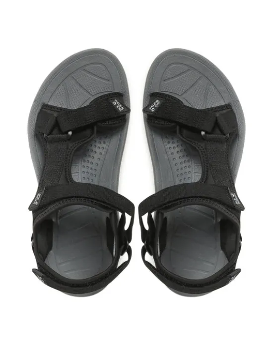 Jack Wolfskin Sandały Wave Breaker M 4052011 Czarny