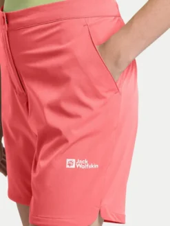 Jack Wolfskin Szorty sportowe Hiking Alpine 1509141 Różowy Regular Fit