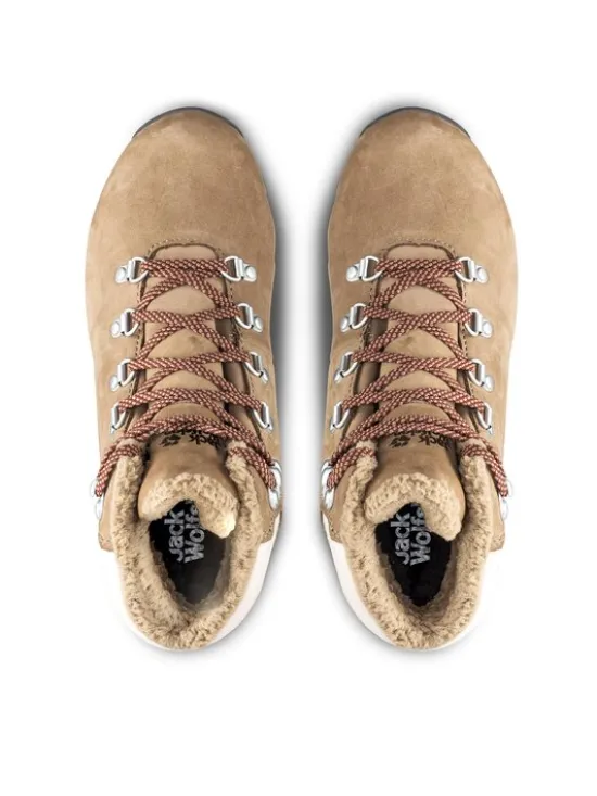 Jack Wolfskin Trekkingi Thunder Bay Texapore Mid W 4053681 Brązowy
