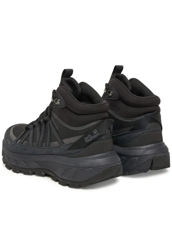 Jack Wolfskin Trekkingi Wild Hike Texapore Mid W Czarny