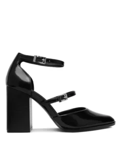JENNY Czółenka CEO-LS6496-01 Czarny