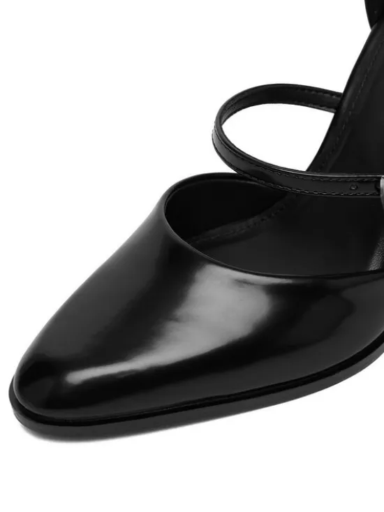 JENNY Czółenka CEO-LS6496-01 Czarny