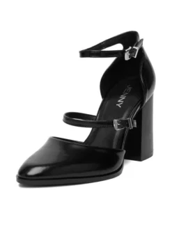 JENNY Czółenka CEO-LS6496-01 Czarny