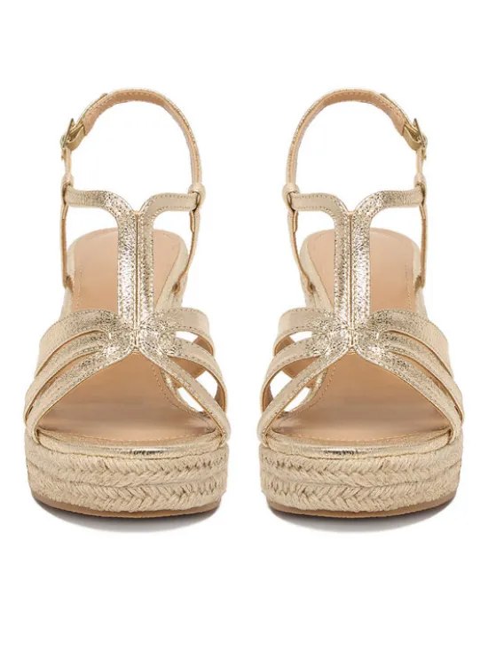 JENNY Espadryle CEO-SXH89783 Złoty