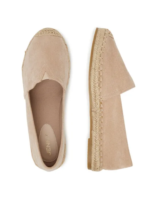 JENNY Espadryle CEO-WSS990-249 Beżowy