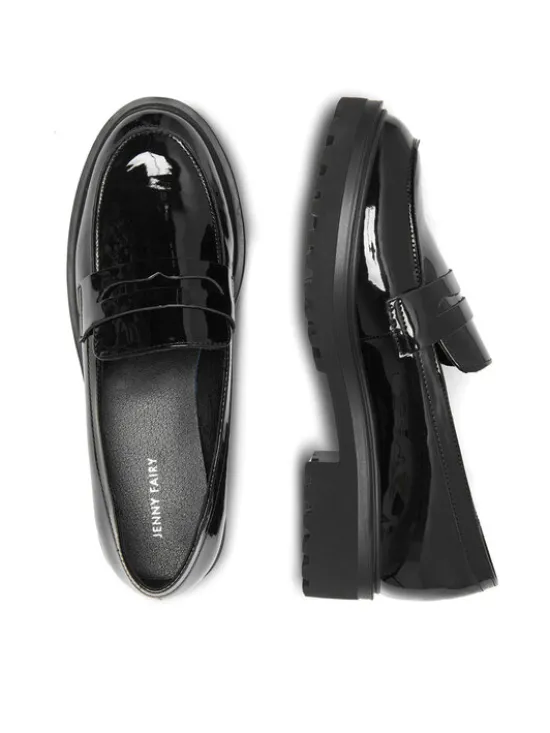 Jenny Fairy Loafersy WYL3166-5 Czarny