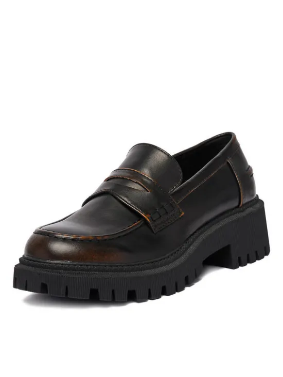 JENNY Loafersy CEO-HY13027-17 Brązowy