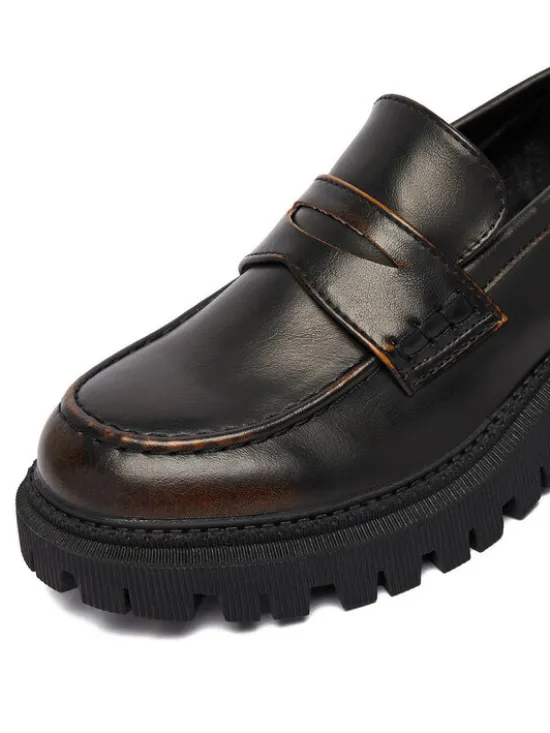 JENNY Loafersy CEO-HY13027-17 Brązowy
