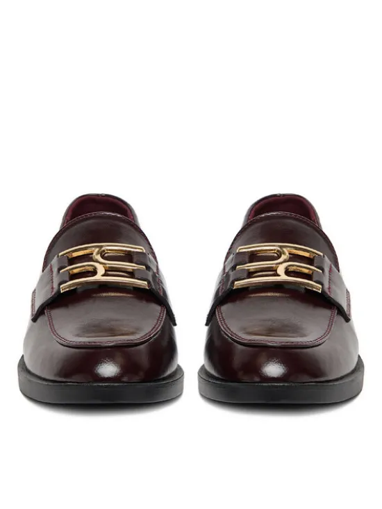 JENNY Loafersy CEO-HYF62303CS-1 Bordowy