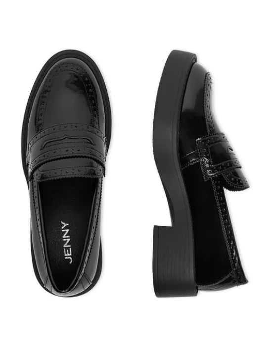 JENNY Loafersy CEO-YT25110 Czarny