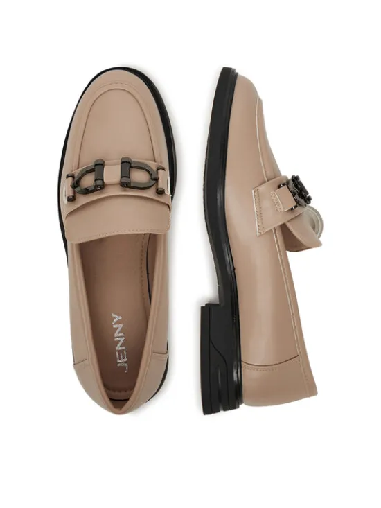 JENNY Loafersy WFA3869-1 Beżowy