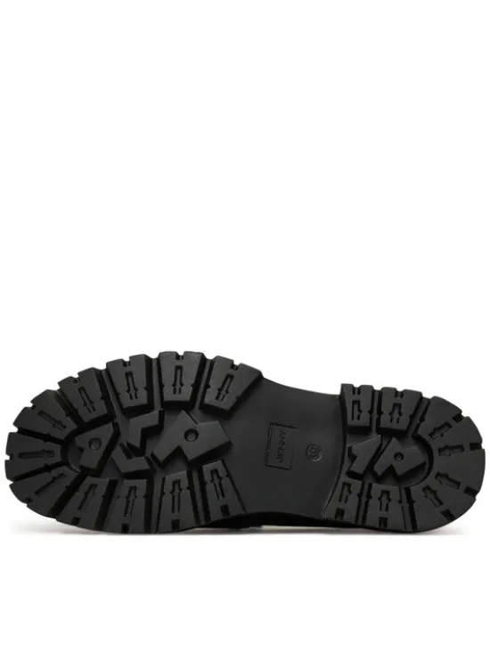 JENNY Loafersy WS5875-30 Czarny