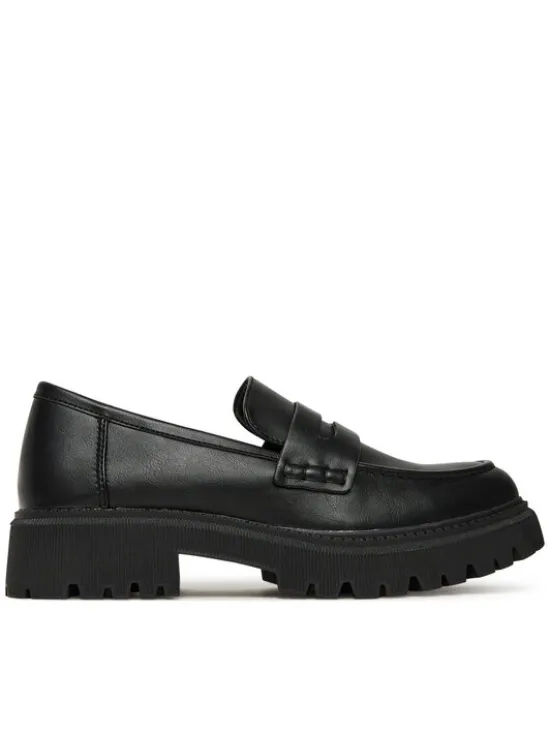 JENNY Loafersy WS5875-30 Czarny