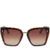 JENNY Okulary przeciwsłoneczne 4WF-020-SS25 Brązowy