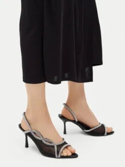 JENNY Sandały R25SS00508 Czarny