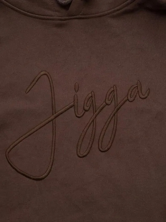 Jigga Wear Dres 131601 Brązowy Regular Fit