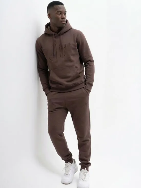 Jigga Wear Dres 131601 Brązowy Regular Fit