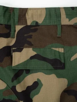Jigga Wear Komplet kurtka przeciwdeszczowa i spodnie Mundur Militarny Taktyczny moro camo harcerstwo 130541 Zielony Regular Fit