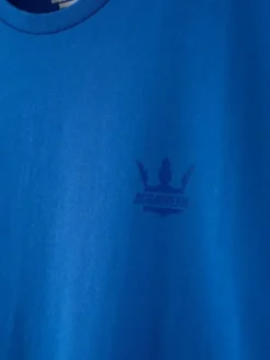 Jigga Wear Komplet t-shirtów Zestaw 3 T-Shirtów Niebieski / Czerwony / Granatowy Jigga Wear Tonal Crown L Czarny Regular Fit
