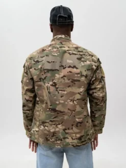 Jigga Wear Kurtka wielofunkcyjna Moro Camo Wojskowa bluza taktyczna do mundur ripstop 129990 Beżowy Regular Fit