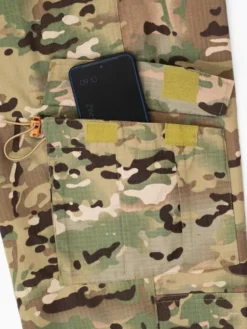 Jigga Wear Spodnie cargo Bojówki moro camo taktyczne ripstop 130537 Khaki Regular Fit