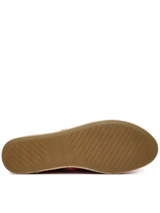 JOOP! Espadryle Velluto 4140008072 Czerwony