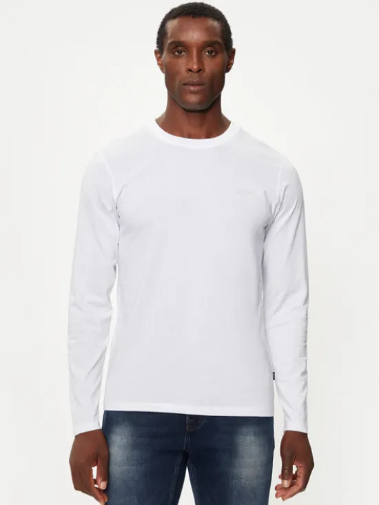 JOOP! Jeans Longsleeve 30033284 Biały Modern Fit