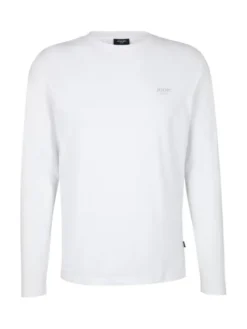 JOOP! Jeans Longsleeve 30033284 Biały Modern Fit