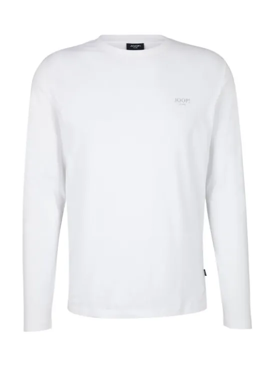 JOOP! Jeans Longsleeve 30033284 Biały Modern Fit